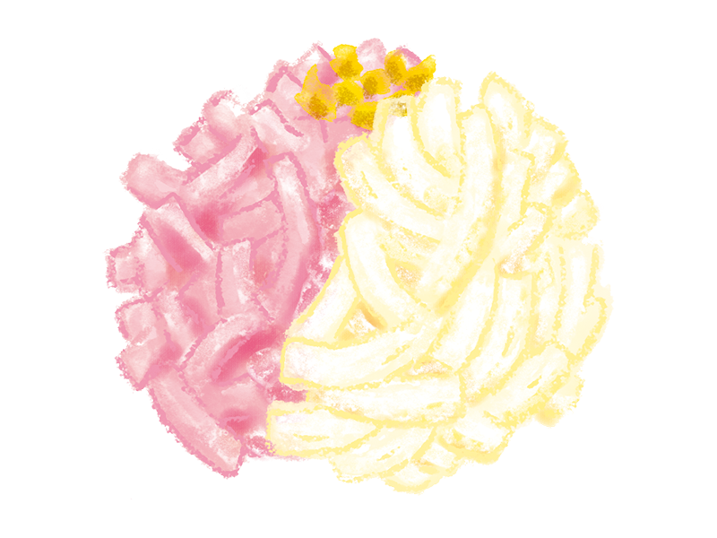 咲き分けきんとん